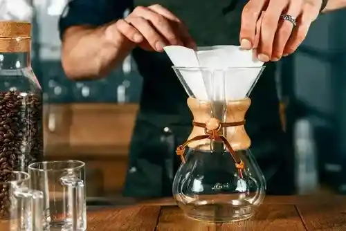 Cafetera Chemex Método Filtrado 600 Ml Vidrio Borosilicato