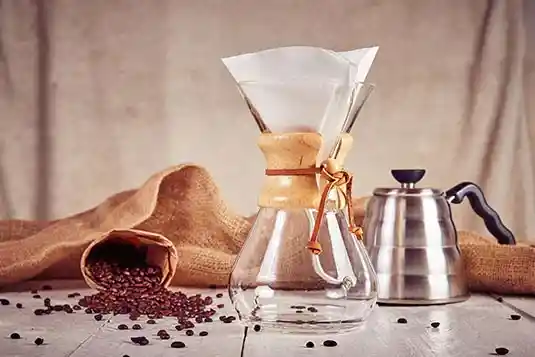 Cafetera Chemex Método Filtrado 600 Ml Vidrio Borosilicato
