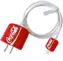 Forro Protector Para Cargadores Iphone Coca Cola