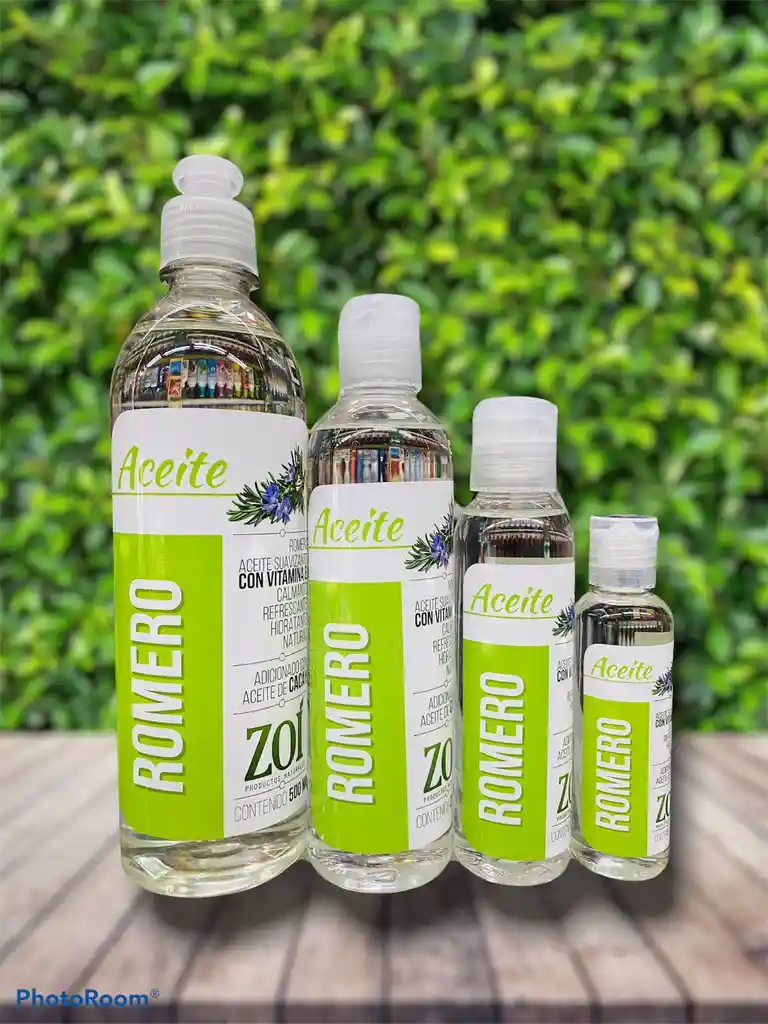 Aceite Corporal Y Capilar De Romero, Con Vitamina E Y Aceite Vegetal De Cacay X 120 Ml