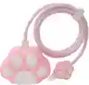 Forro Protector Para Cargadores Iphone Manito Gato