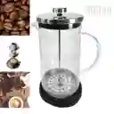 Cafetera Prensa Francesa 875 En Vidrio Embolo 600 Ml
