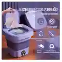 Lavadora Portátil Mini De 8 Litros Con Secadora Giratoria
