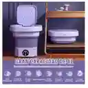 Lavadora Portátil Mini De 8 Litros Con Secadora Giratoria