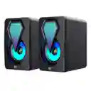 Parlantes Altavoz Para Pc 2.0 Rgb Havit Game Note Sk210 Mini