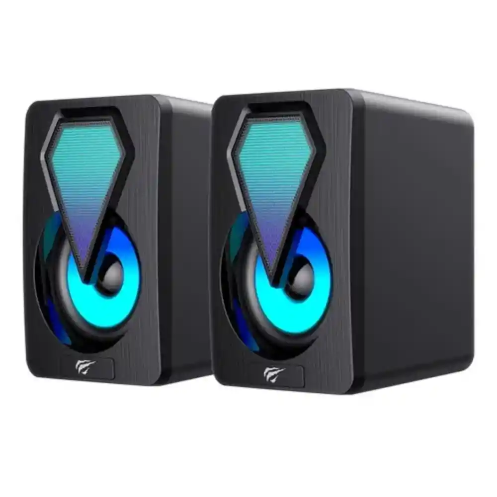 Parlantes Altavoz Para Pc 2.0 Rgb Havit Game Note Sk210 Mini