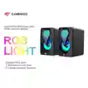 Parlantes Altavoz Para Pc 2.0 Rgb Havit Game Note Sk210 Mini