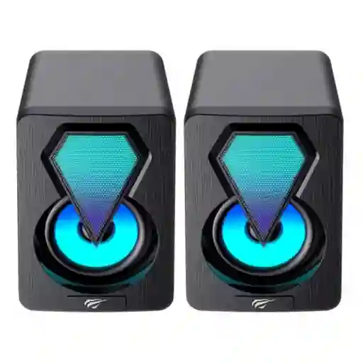 Parlantes Altavoz Para Pc 2.0 Rgb Havit Game Note Sk210 Mini