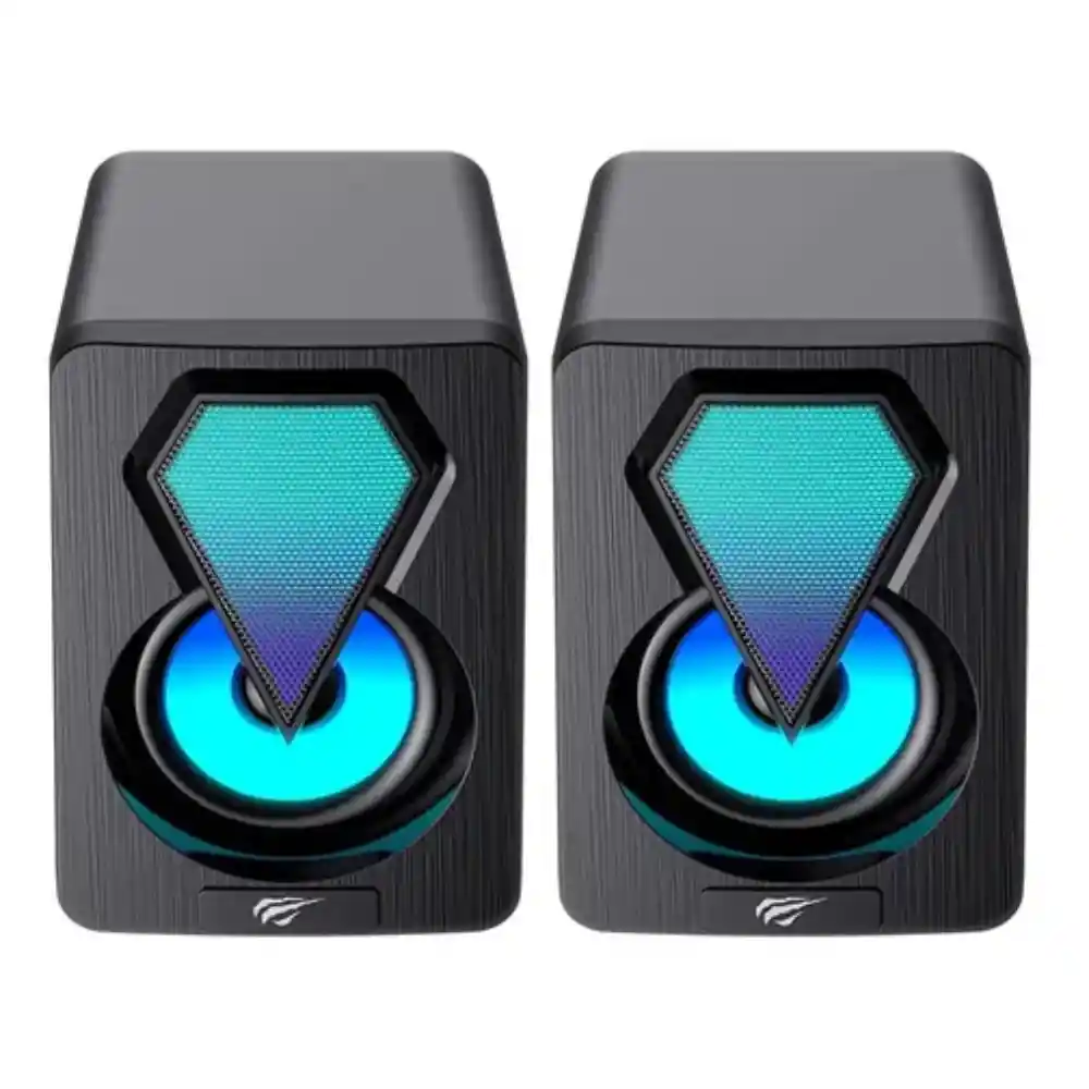 Parlantes Altavoz Para Pc 2.0 Rgb Havit Game Note Sk210 Mini