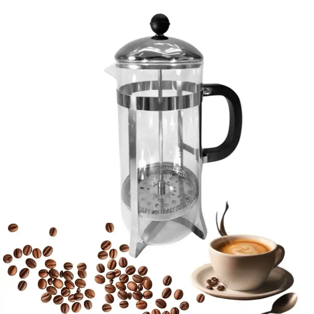 Cafetera Prensa Francesa G53 En Vidrio Embolo 600 Ml