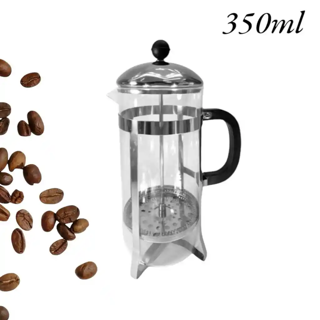Cafetera Prensa Francesa G53 En Vidrio Embolo 350 Ml
