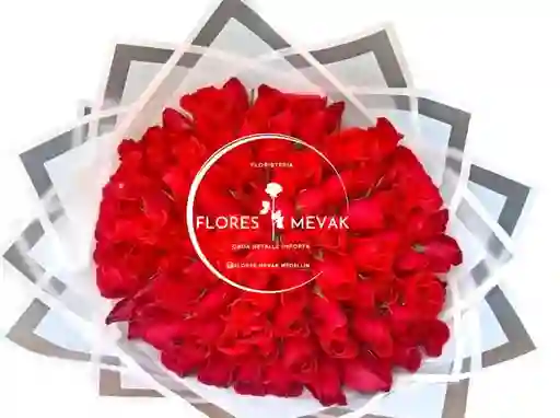Flores, Rosas Rojas X100.