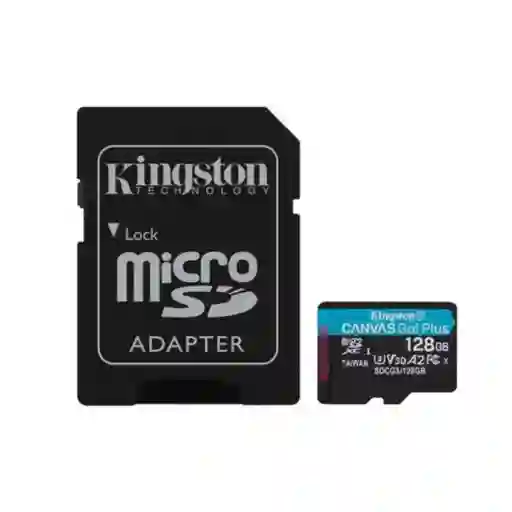 Memoria Kingston Micro Sd Canvas Go Plus 128gb Card + Adp