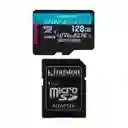 Memoria Kingston Micro Sd Canvas Go Plus 128gb Card + Adp