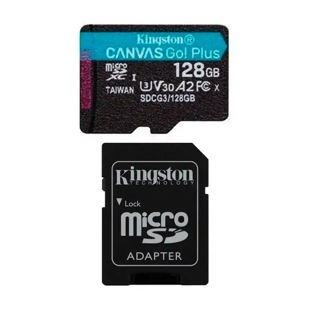 Memoria Kingston Micro Sd Canvas Go Plus 128gb Card + Adp