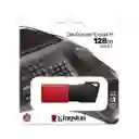 Memoria Usb 3.2 Kingston 128gb Datatraveler Exodia Gen1 (negro + Rojo)