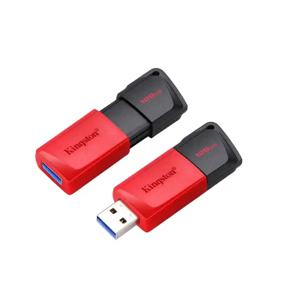 Memoria Usb 3.2 Kingston 128gb Datatraveler Exodia Gen1 (negro + Rojo)