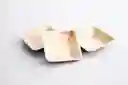 Platos Desechables Ecologicos Cuadrado Mini 9x9 Cms