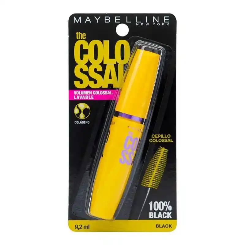 Pestañina Maybelline Colossal Lavable 9.2 Ml