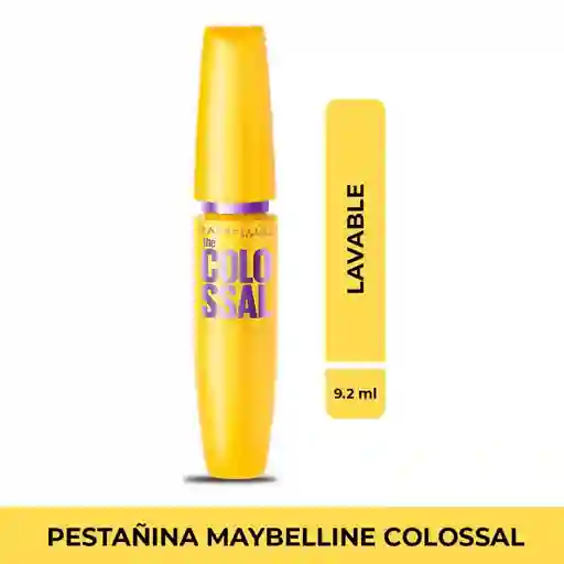 Pestañina Maybelline Colossal Lavable 9.2 Ml