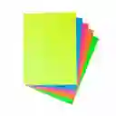 Cartulina Calipso O Neon 1/8 Surtida X10