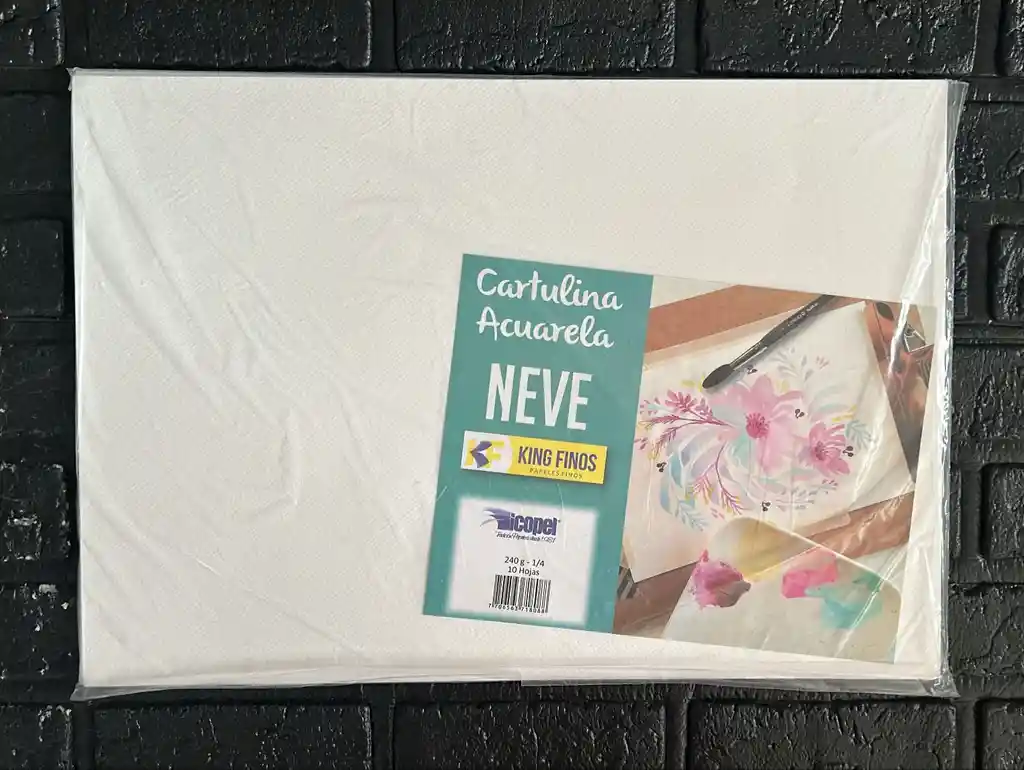 Cartulina Acuarela 1/4 Unidad