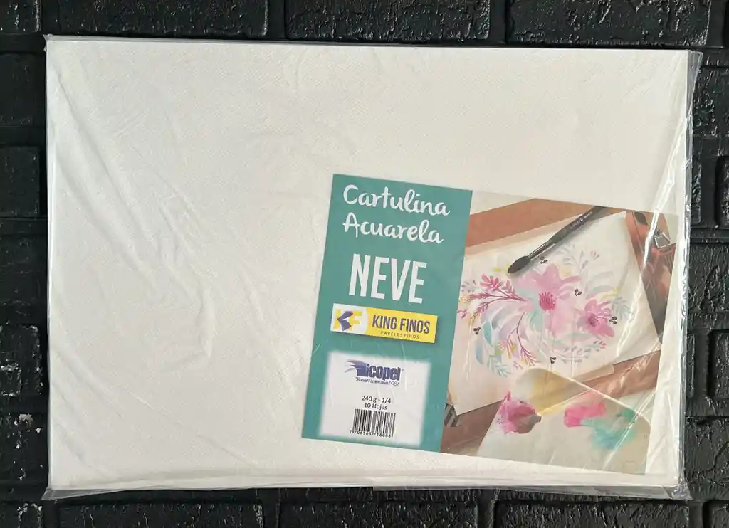 Cartulina Acuarela 1/4 Unidad