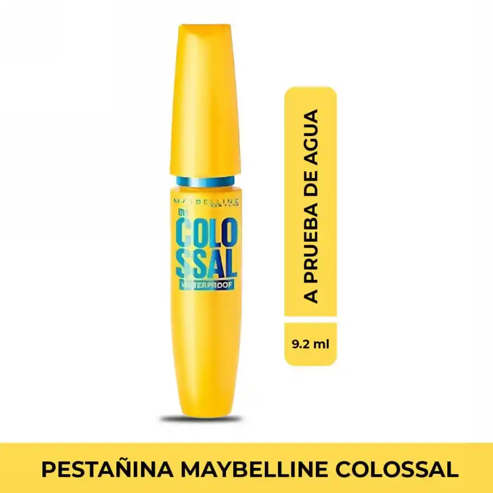 Pestañina Maybelline A Prueba De Agua 8 Ml