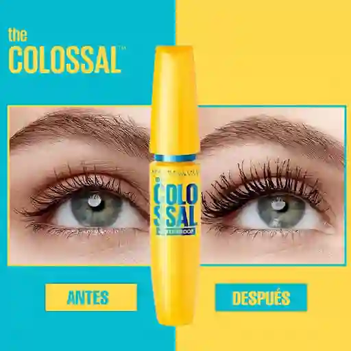 Pestañina Maybelline A Prueba De Agua 8 Ml