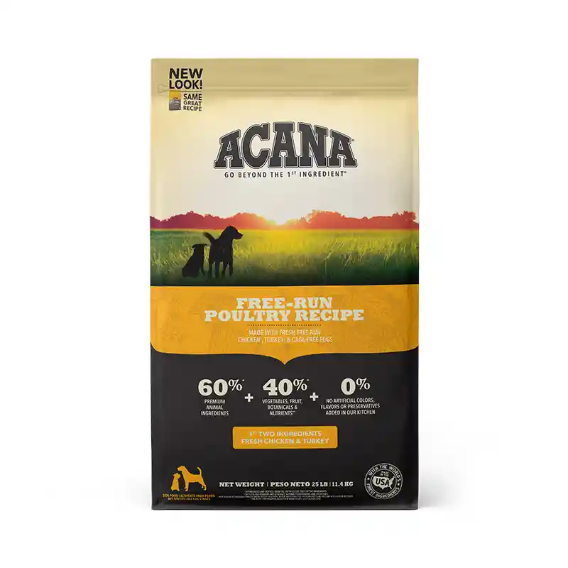 Acana Free Run Poultry X 11.4 Kilos