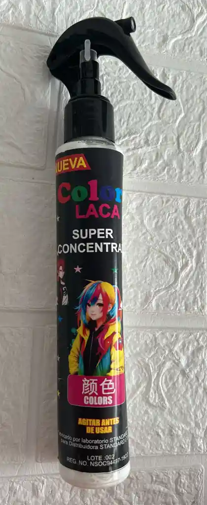 Laca Para Cabello Halloween Blanca