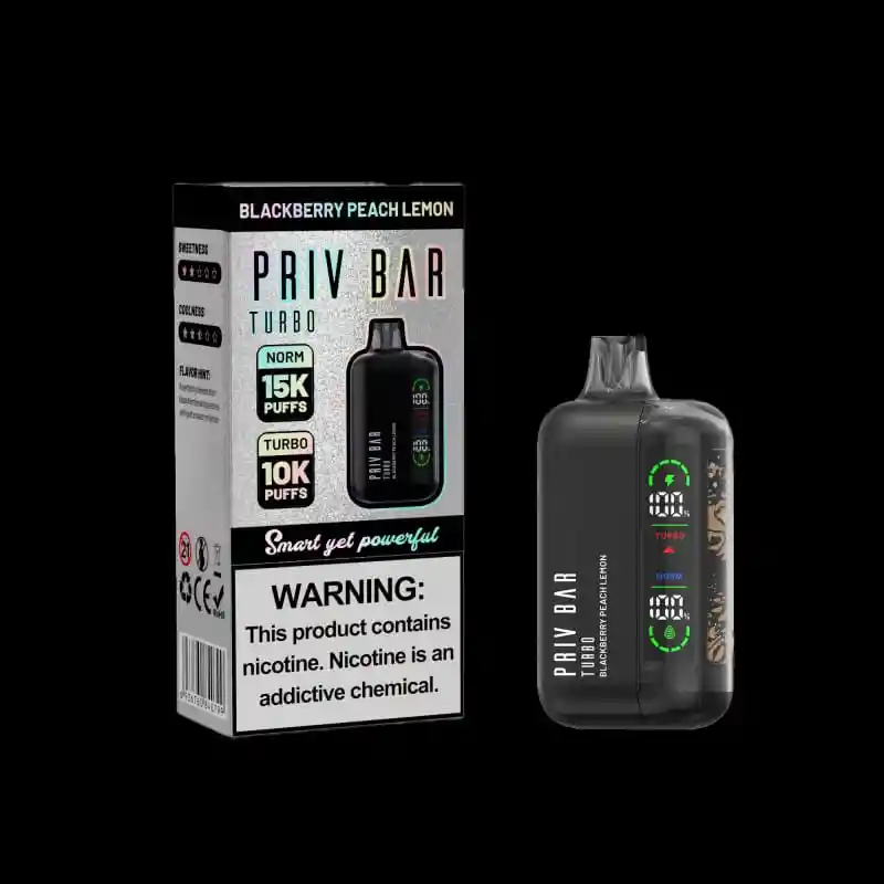 Priv Bar 15.000 Blackberry Peach Lemon