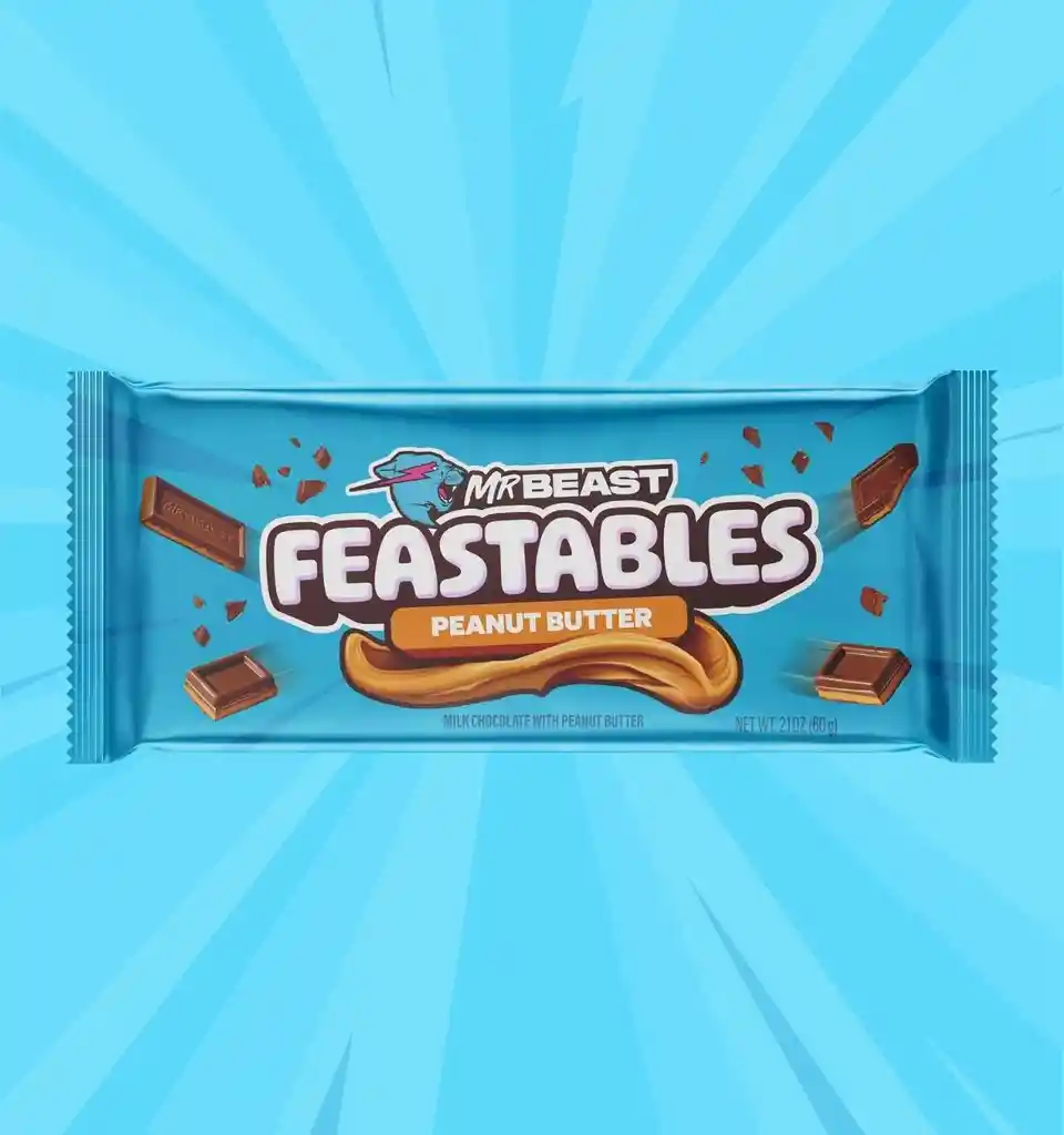 Chocolate Feastables Peanut Butter 60g