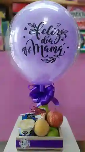 Detalle Regalo Ancheta De Frutas Día De Las Madres