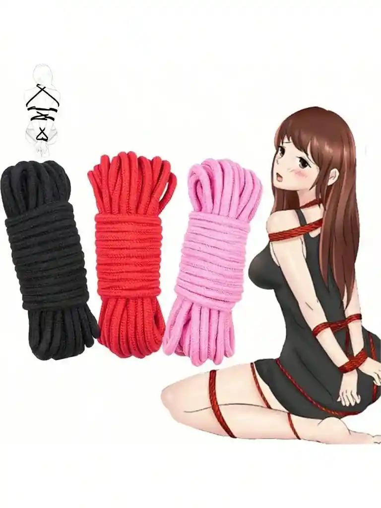 Cuerda De Restricción Bdsm 5 Metros – Para Juegos De Dominación Y Sadomasoquismo Juego De Restricción Y Sujeción Para Juegos Sexuales Para Adultos