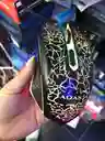 Mouse Alambrico Con Cable Negro Aoas Game K70
