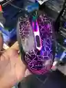 Mouse Alambrico Con Cable Negro Aoas Game K70