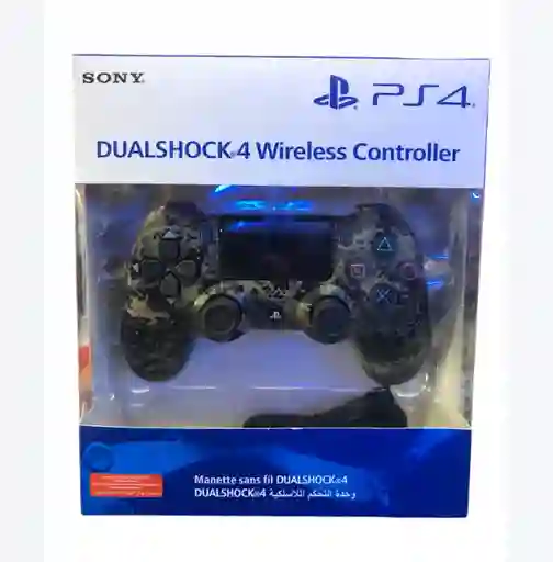 Control Mando Para Playstation 4 Dualshock 4 Verde Militar Cuadros