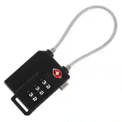 Candado Combinación Guaya Para Maleta Tsa De Seguridad 3 Dígitos