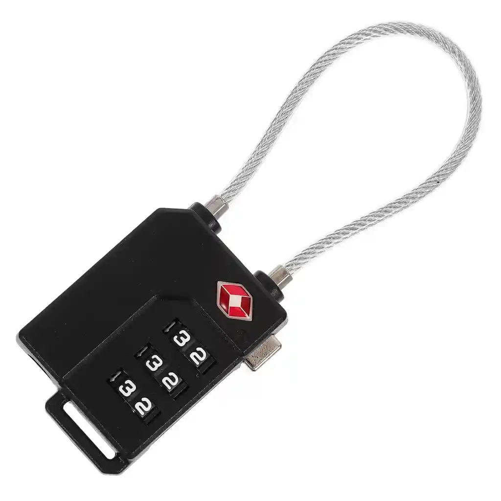 Candado Combinación Guaya Para Maleta Tsa De Seguridad 3 Dígitos