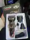Afeitadora 3 En 1 Dorada Nariz, Barba Y Cabello Geemy