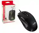 Mouse Genius Negro Con Cable Alambrico