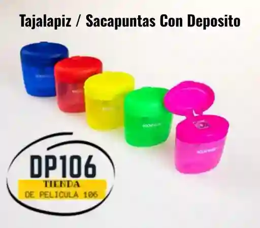 Tajalapiz / Sacapuntas Con Deposito X 1 Und