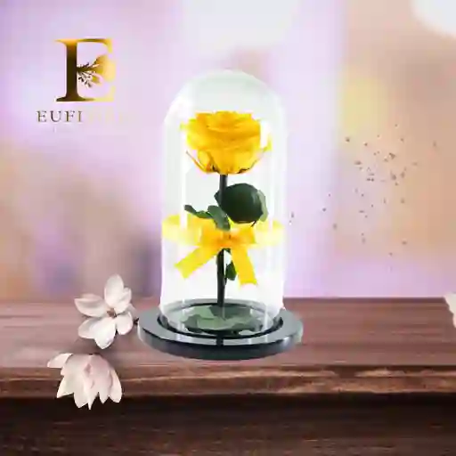 Rosa Preservada Amarill