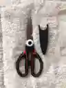 Tijeras Para Cocina Multiusos Negras Acero Inoxidable Destapador