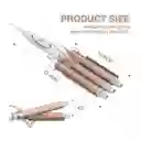 Pinza Rizadora Para Cabello 3tubos 40w Temperatura Ajustable