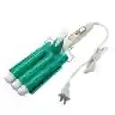 Pinza Rizadora Para Cabello 3tubos 40w Temperatura Ajustable
