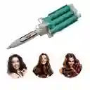 Pinza Rizadora Para Cabello 3tubos 40w Temperatura Ajustable