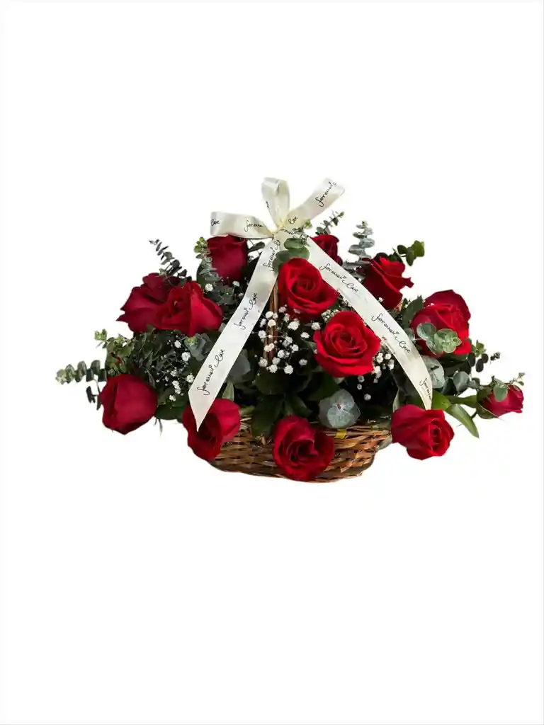 Canasta De Rosas