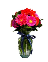 Florero De Gerberas
